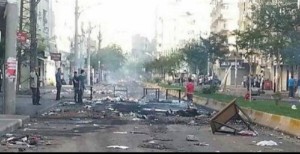 Dyiarbakir, turci riše kurdski grad