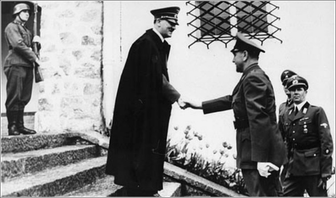 Adolf Hitler i Ante Pavelić 1941.