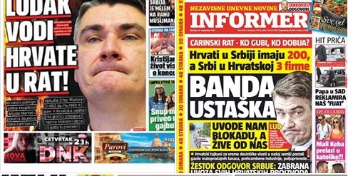 srpski mediji, milanović 1