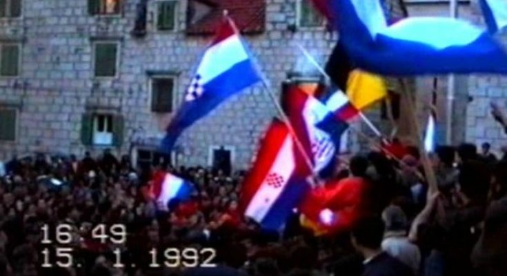 Slikovni rezultat za priznanje hrvatske 1992