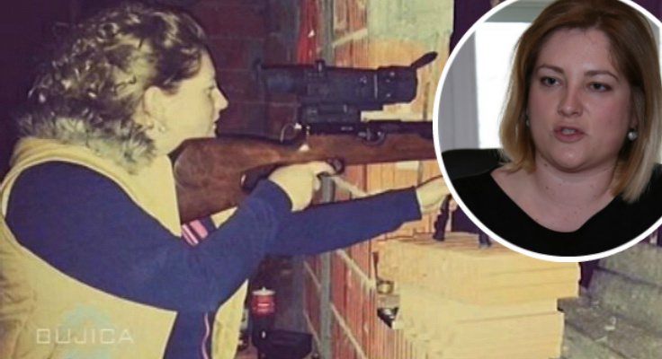 Pupovčeva dožupanica: 'Ma kakav snajper, to je zračna puška. Samo sam se  šalila!'