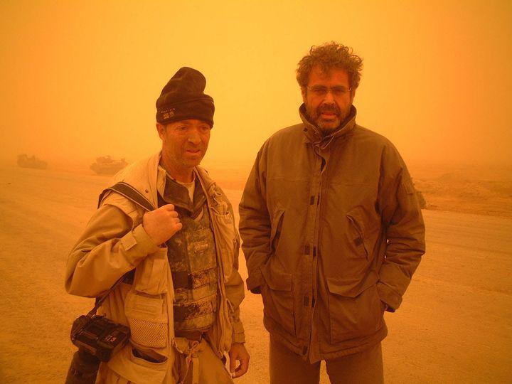 Antun Masle u Iraku za vrijeme Pustinjske oluje 2003. godine
