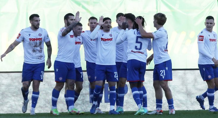 Hajduk - Dinamo 1:0 - Bijeli i drugi put u prvenstvu pobijedili Plave