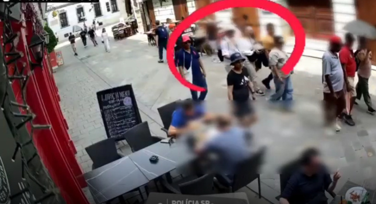 Uhićene tri žene s hrvatskim državljanstvom u centru Bratislave, pratile su muškarca i htjele ga... Objavljena i snimka